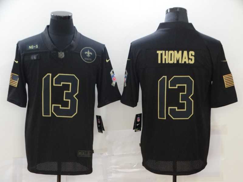 Nike Saints 13 Michael Thomas Black 2020 Salute To Service Limited Jersey,We sell and wholesale Nike Saints 13 Michael Thomas Black 2020 Salute To Service Limited Jersey on line form chian!